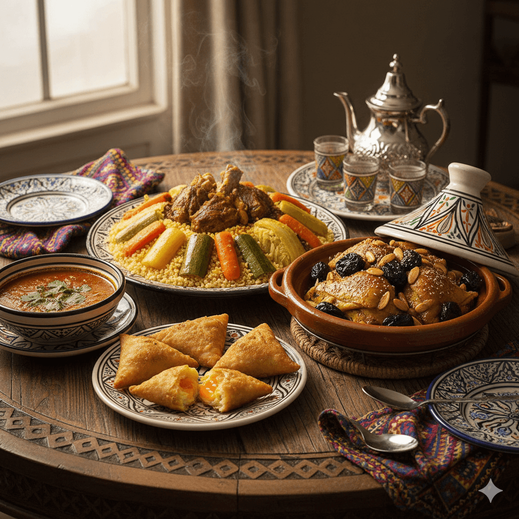 تعرف على أجمل الاكلات في المغرب العربي
